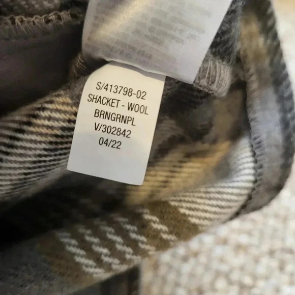 Old Navy Button Down Plaid Shacket Slightly Oversized Jacket(S) - Picture 10 of 11